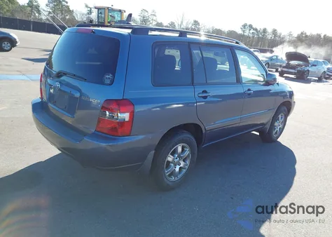 2005 Toyota Highlander V6 z USA, uszkodzony, nr VIN JTEGP21A850055862